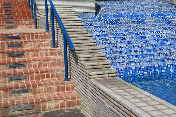 Tiles along the Corniche