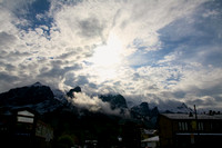 Clouds above Canmore