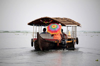 Rain on Kumarakom Lake, Kerala