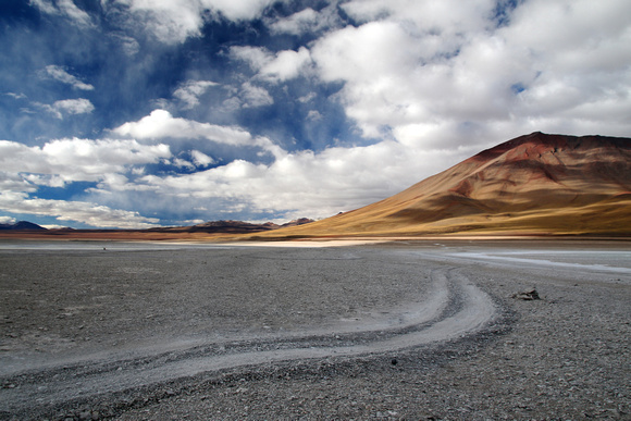 Road to Laguna Verde