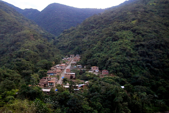 A village in the Yungas